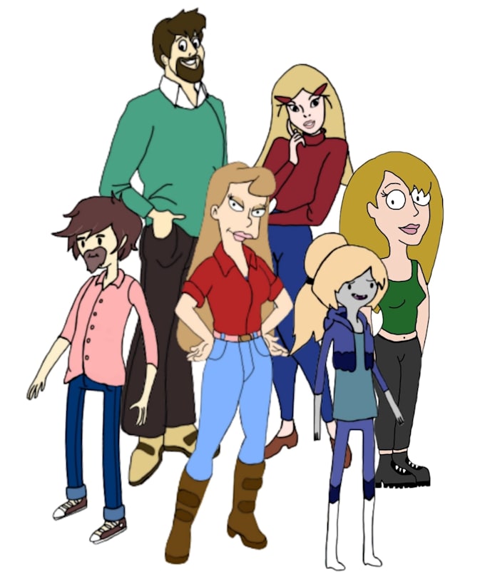 Make you look like a character of animated series by Lapulcedrawings Fiverr