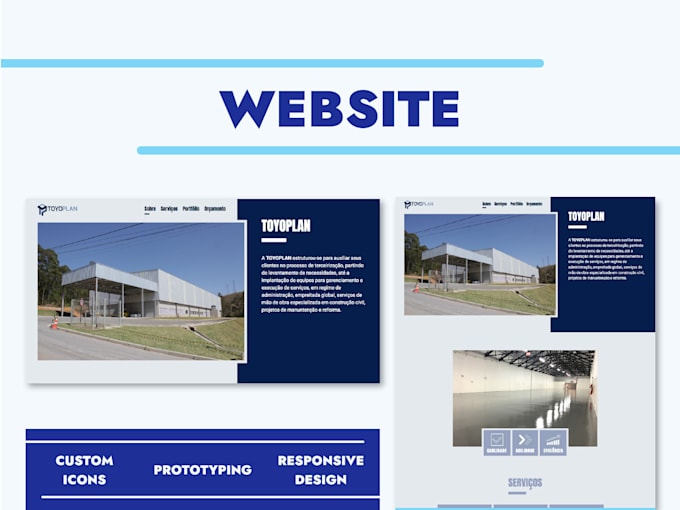 Design a ui ux for your website by Thalestakayama | Fiverr
