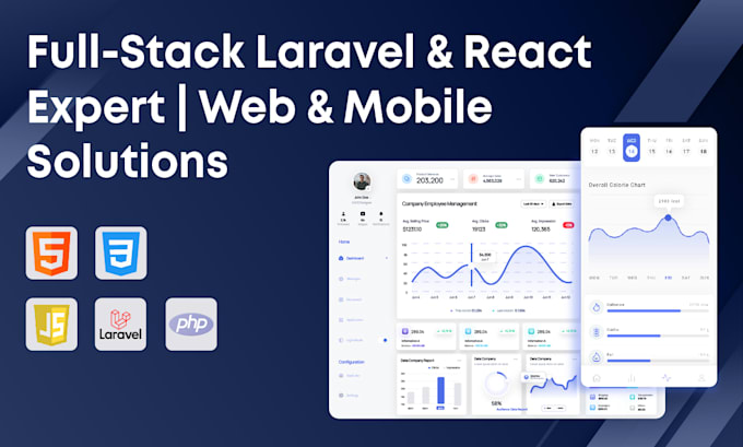 be your professional php, laravel, react, node full stack developer