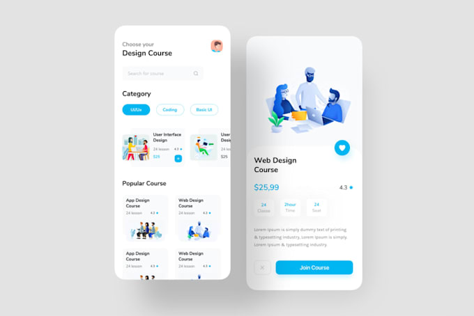 Convert adobe xd or figma design to flutter code by Divijchhabra | Fiverr