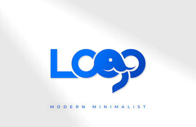create clean modern minimalist timeless business logo design
