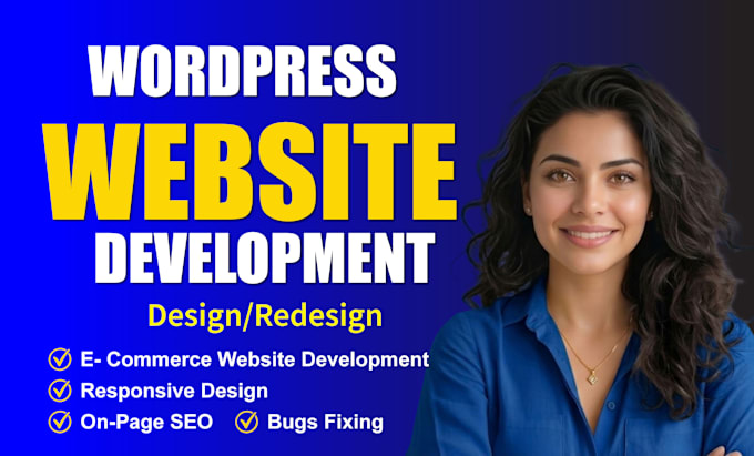 build wordpress website development, design redesign, clone, customize wordpress