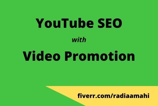 I will do best youtube SEO with organic video promotion for boost ranking