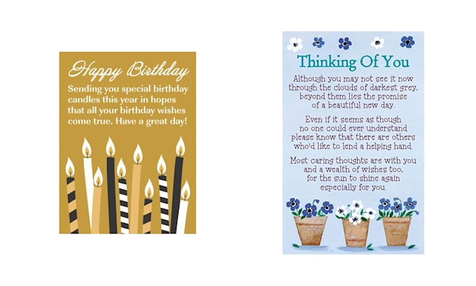 write a poem and design greeting card in less than 24 hours