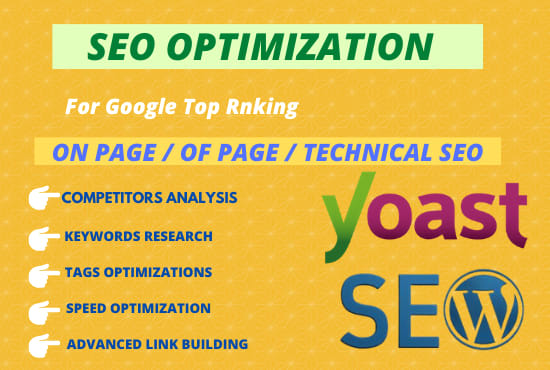 do wordpress onpage SEO by yoast plugin