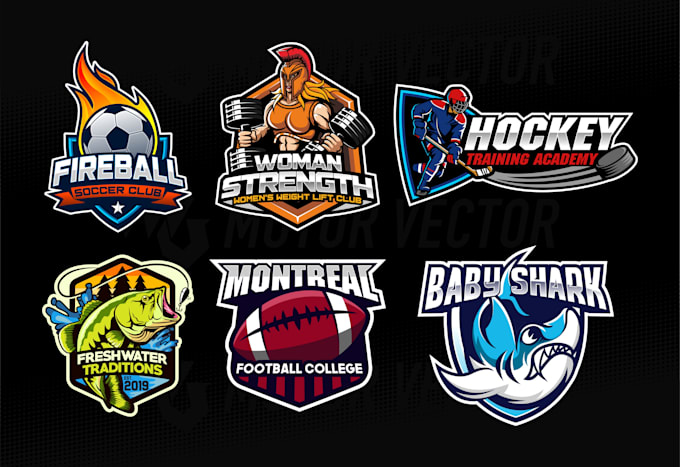 make custom sport or gaming logo theme