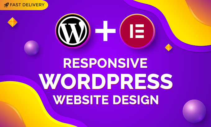 create wordpress website or business website by elementor pro