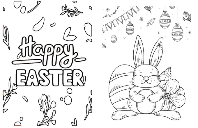 Download Give Easter Coloring Book For Kids 40 Pages Ready To Upload For Kdp By Ahmed Arrouj Fiverr