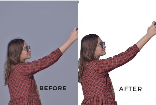 do innovative background removal and photoshop