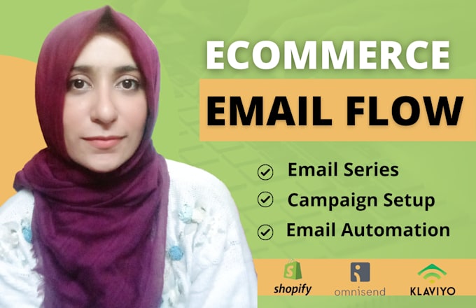 setup shopify email marketing flows in omnisend klaviyo