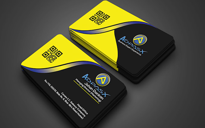 provide eye catching business card