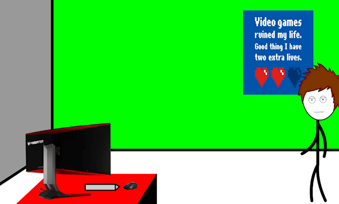 teach you how to make a stickman animation