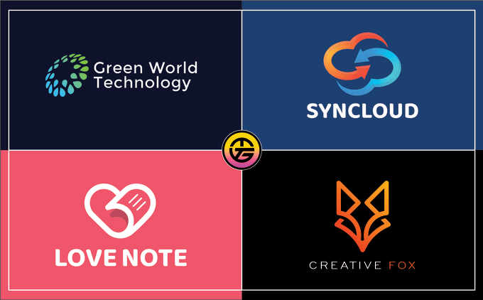 design flat minimalist logo