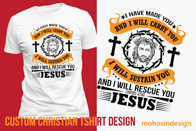 make custom christian tshirt designs
