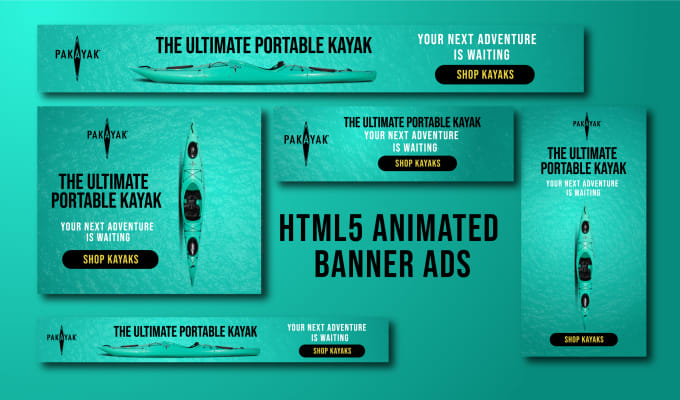 design HTML5 animated banner ads for google display network