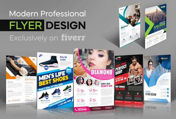 design professional flyer and marketing materials