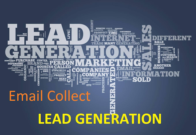 do your targeted b2b lead generation, email collection