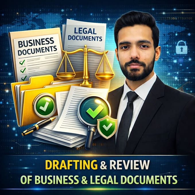 review and draft legal or business documents