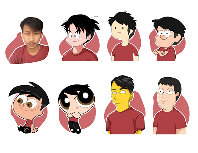 draw anything in  cartoon style and your favorite cartoon,