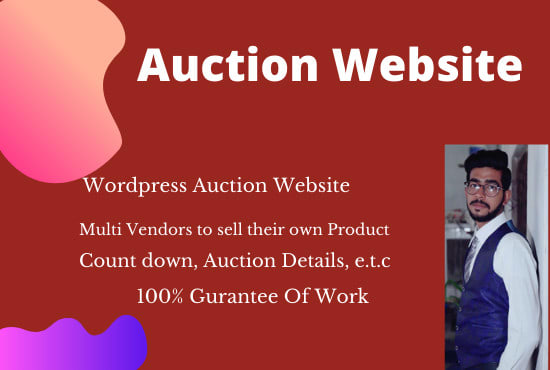 develop an auction website