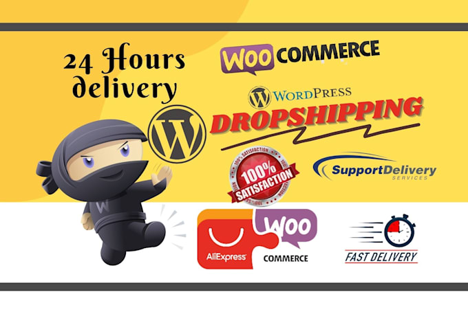 design ali express dropshipping store using woocommerce