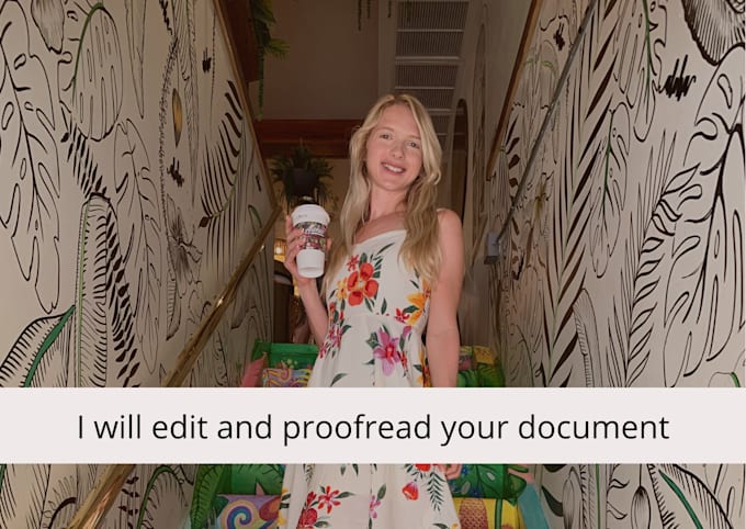professionally edit and proofread your document