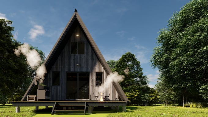 do architecture and design, architect render and animation