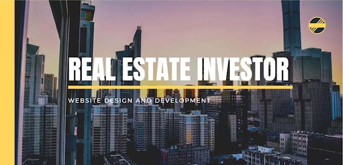 create real estate investor website or real estate website