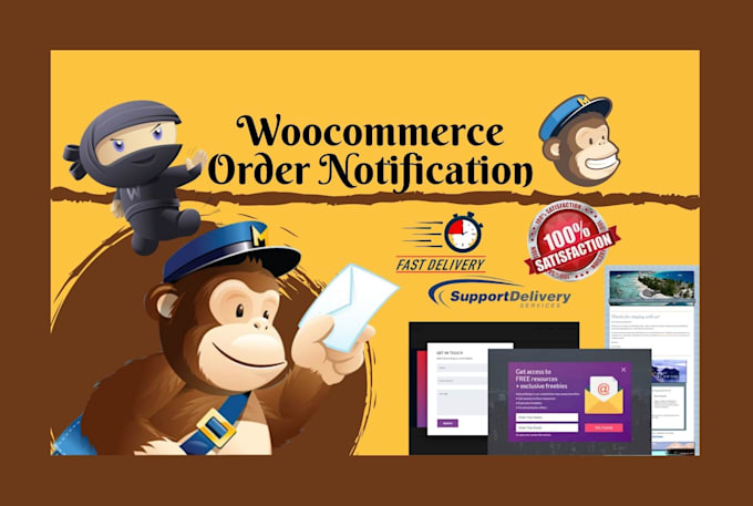 create woocommerce order notification using mailchimp