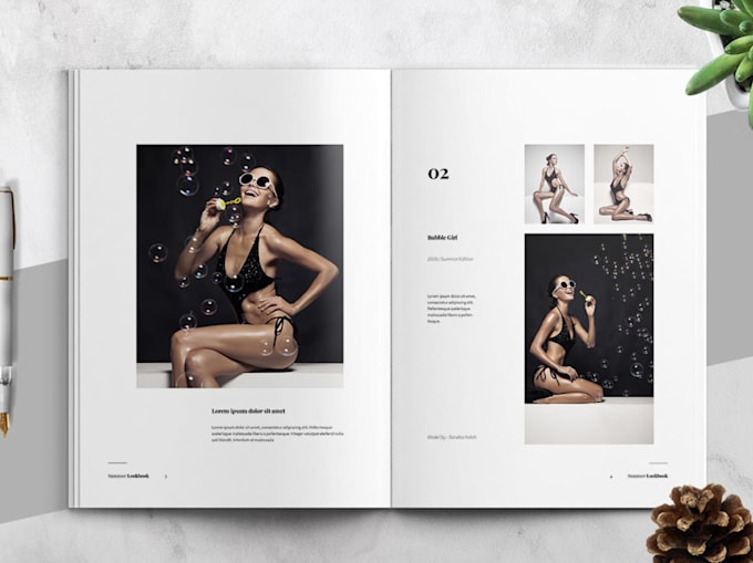 design lookbook, line sheet, clickable catalog, portfolio, ebook, layout design