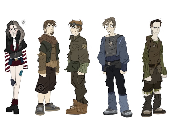 make various interesting illustrations and character design