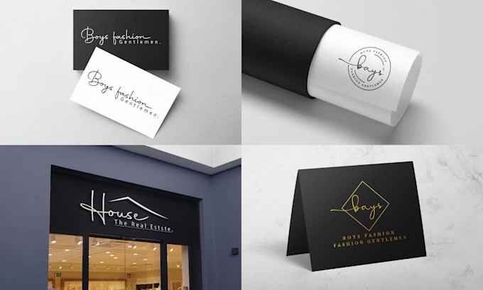 design a creative, professional signature logo
