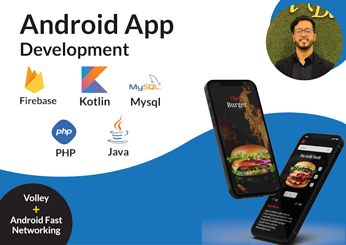develop a custom android app or hire me as your android app developer