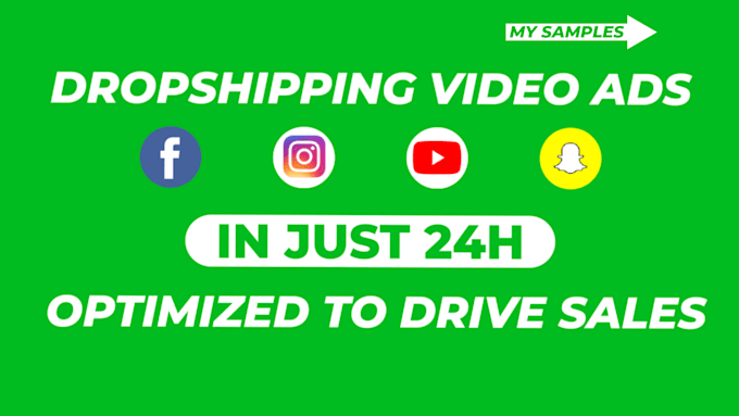 create shopify facebook video ads for dropshipping products