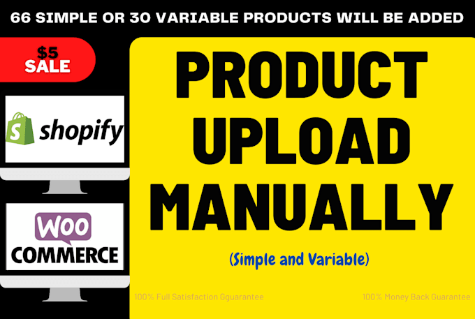 do eye catching shopify product listing, product upload, data entry