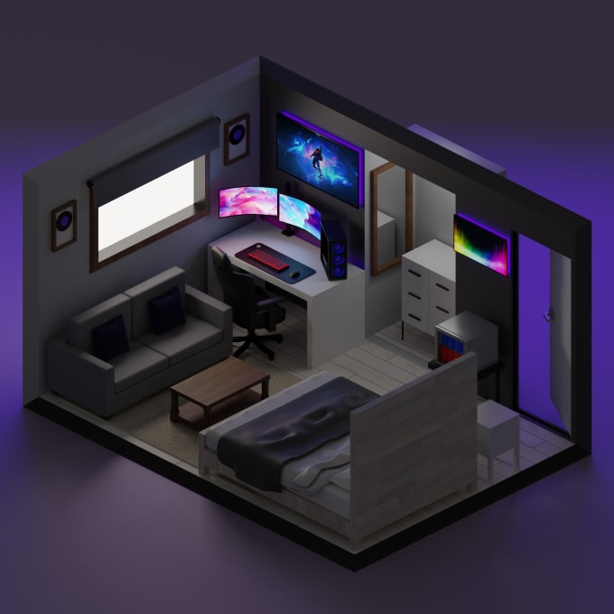 Design your dream room by Isosetups Fiverr