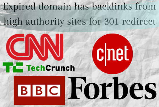 I will find expired domain having dofollow backlink from da90 site for 301 redirect