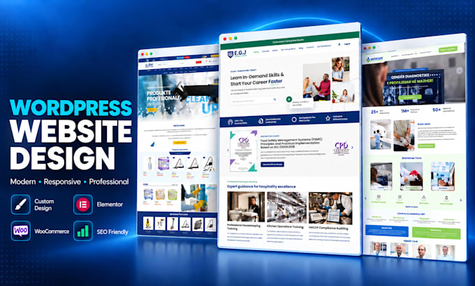 design a professional wordpress website for your business