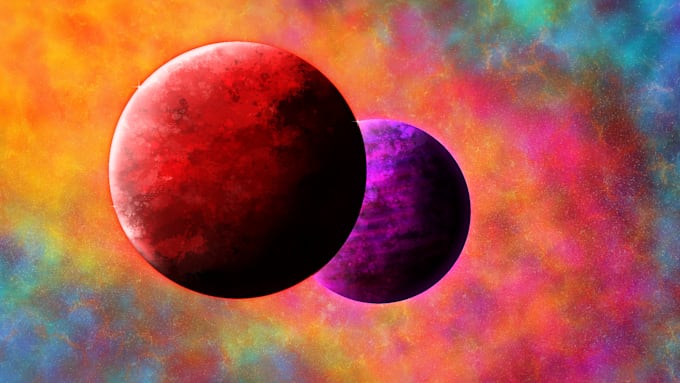 draw one or more planets