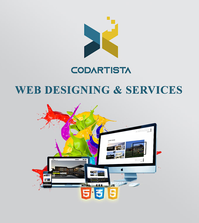 Write html, css, and javascript code by Codartista Fiverr