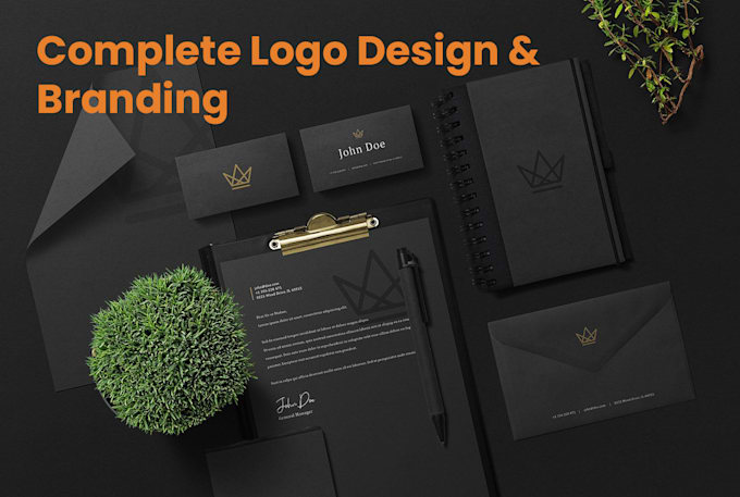 craft your brand identity custom logo designs on fiverr