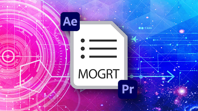 create your premiere mogrt motion graphics template