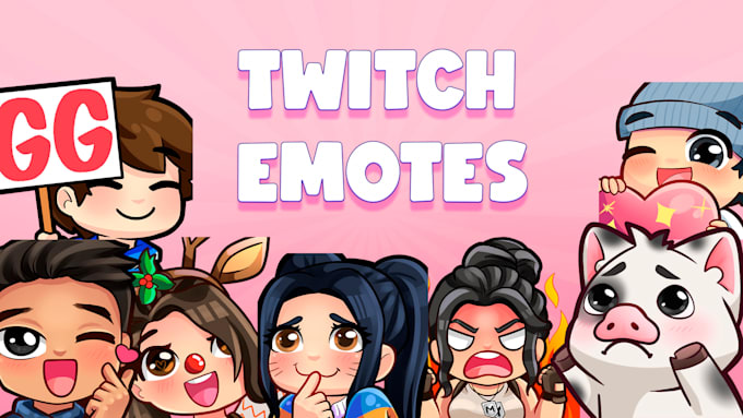 draw twitch emotes badges