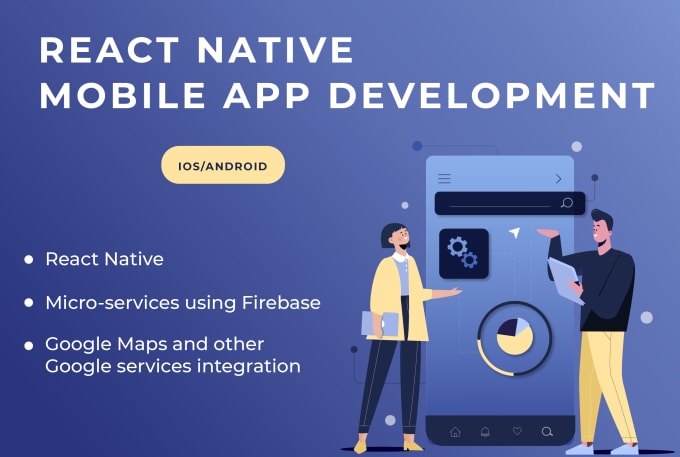 Develop react native mobile app for ios android by Graystack_tech | Fiverr