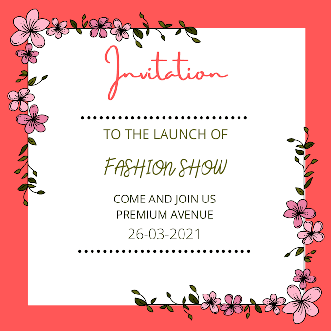 design invitations and greeting cards of your dream
