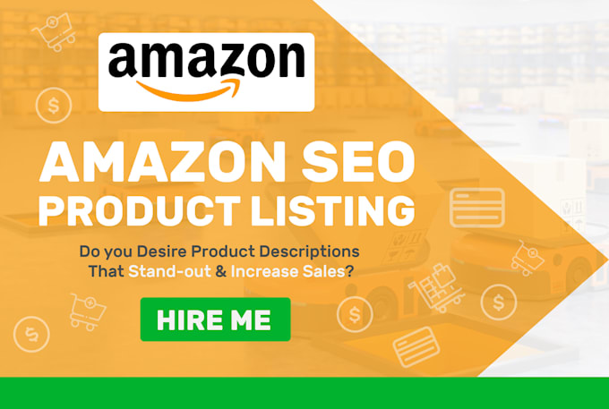 write killer amazon product descriptions for you