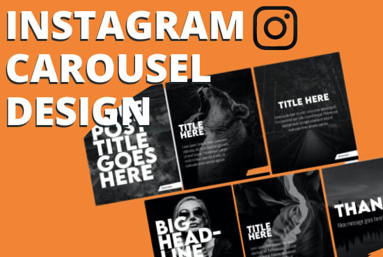 Design attractive,engaging carousel post for your instagram by Insta ...