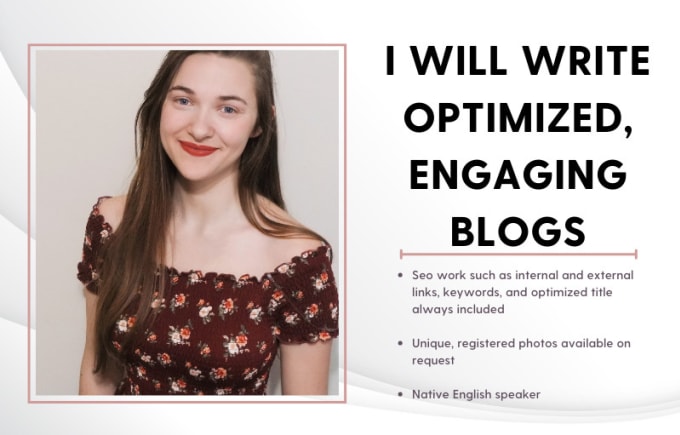 Hire a freelancer to write engaging, optimized blogs