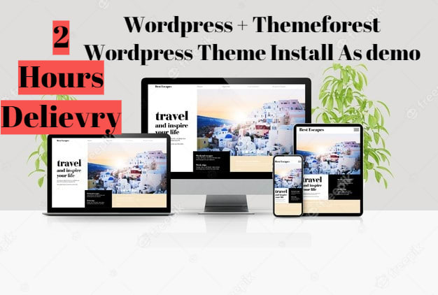 themeforest wordpress theme installation and setup demo in 1 hour