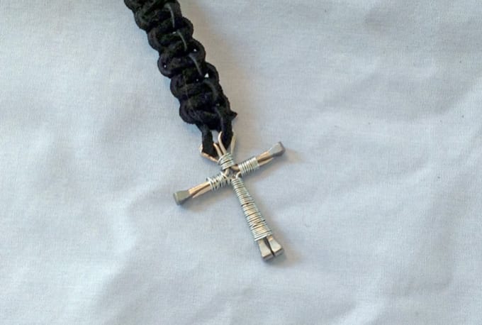 Horseshoe sale nail cross
